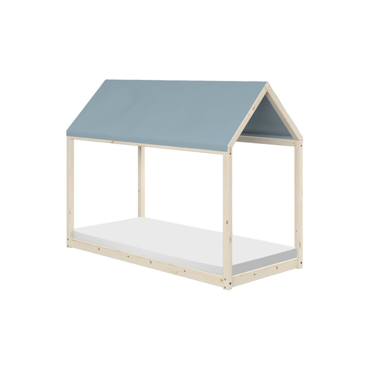 Flexa. Textile roof for COTTAGE single bed - Blue