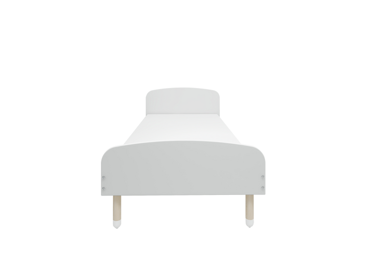 Flexa. Single bed Dots - 204cm - White