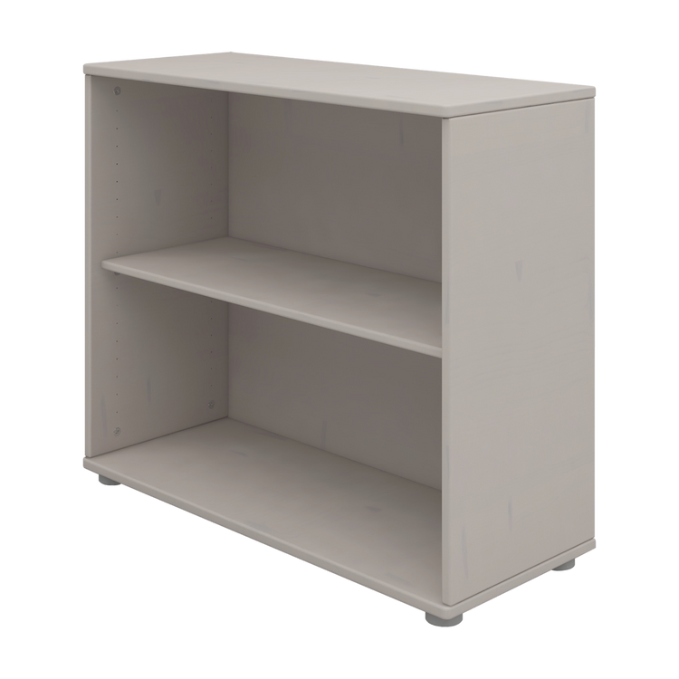 Flexa. Classic bookcase with 1 shelf - Grey washed