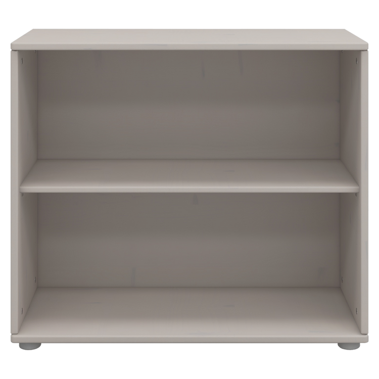 Flexa. Classic bookcase with 1 shelf - Grey washed