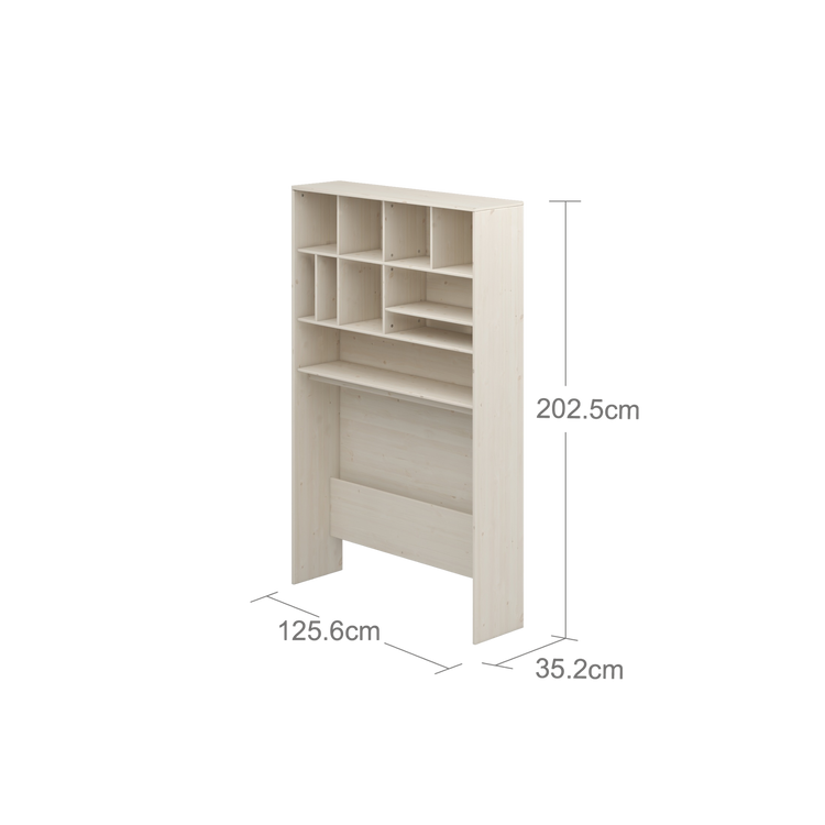 Flexa. Classic high hutch - White washed