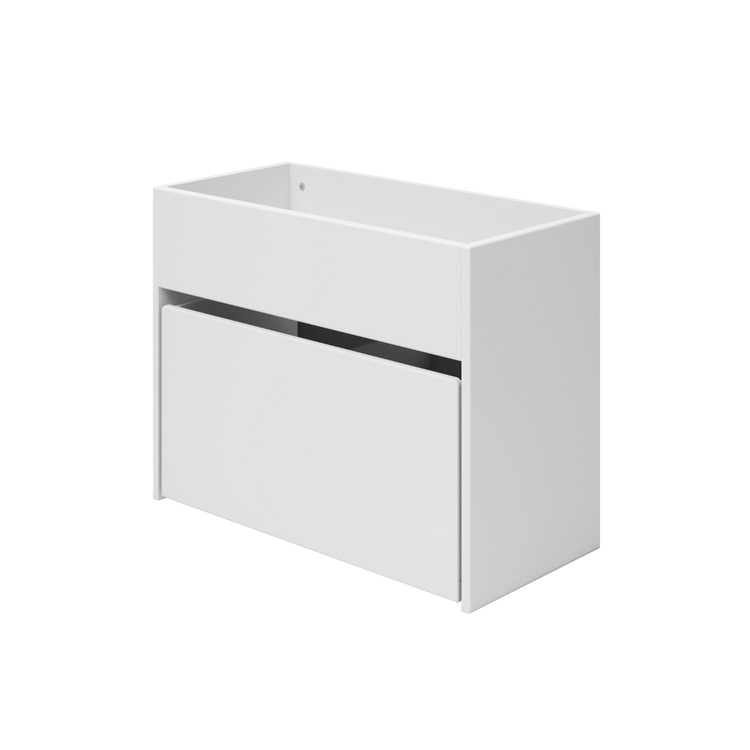 Flexa. Mini organizer with toy box Roomie - White