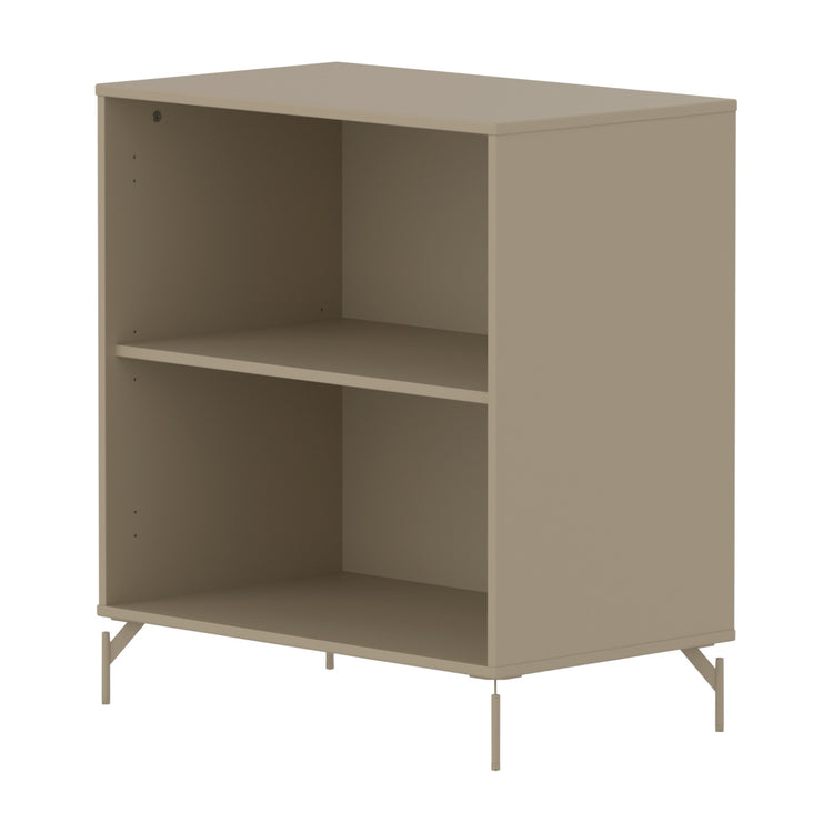 SAGA Shelf unit with 1 shelf. Oat, Oat Legs