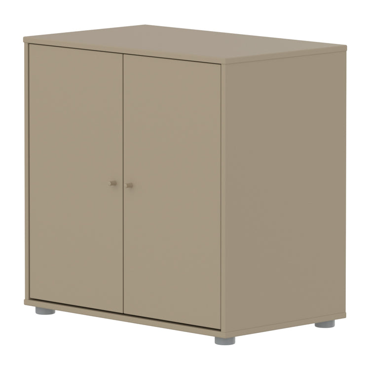 SAGA Cupboard, 2 doors, Oat, Oat knobs