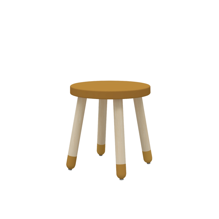 Flexa. Dots stool - Mustard