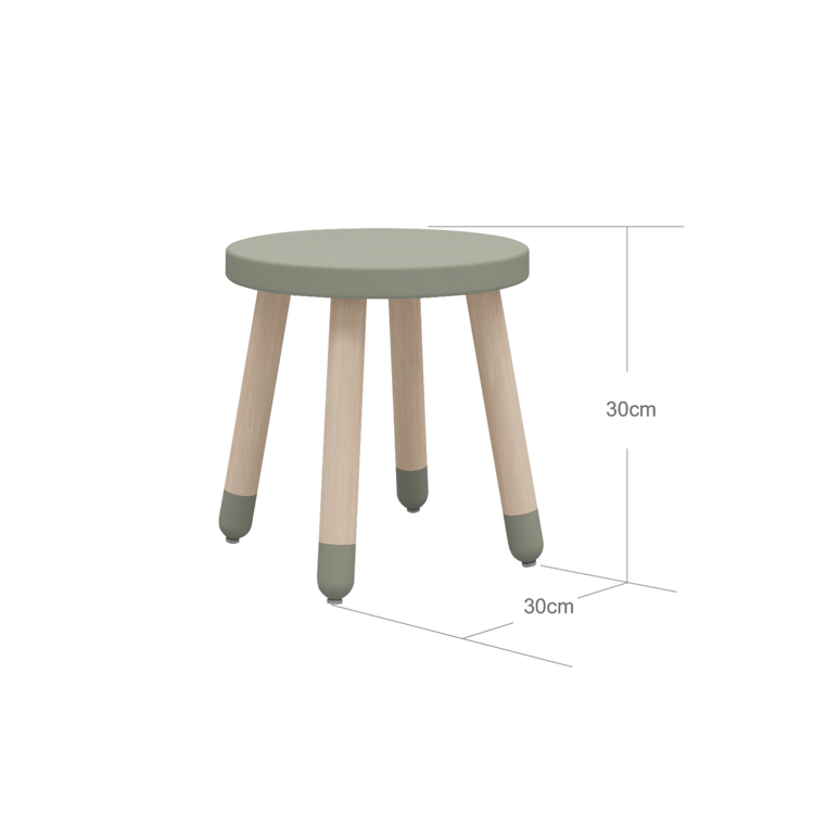 Flexa. Dots stool - Light green