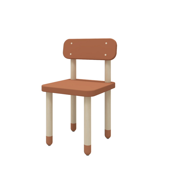 Flexa. Dots chair with backrest - Blush