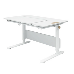 Flexa. MOBY left up study desk - White / Oak