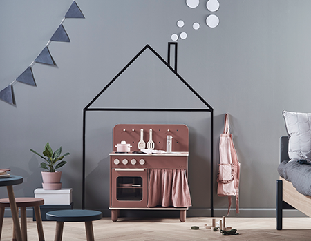 Flexa. The Kitchen Pink
