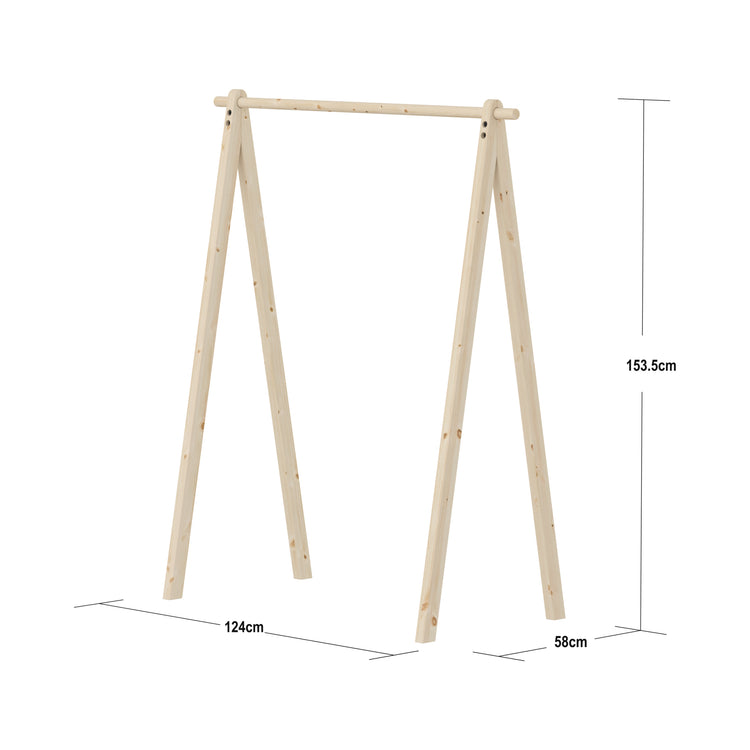 Flexa. Clothes Rack untr. Pine