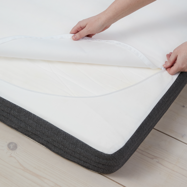 Flexa. Latex mattress, eucalyptus  cover, 200 x 90cm
