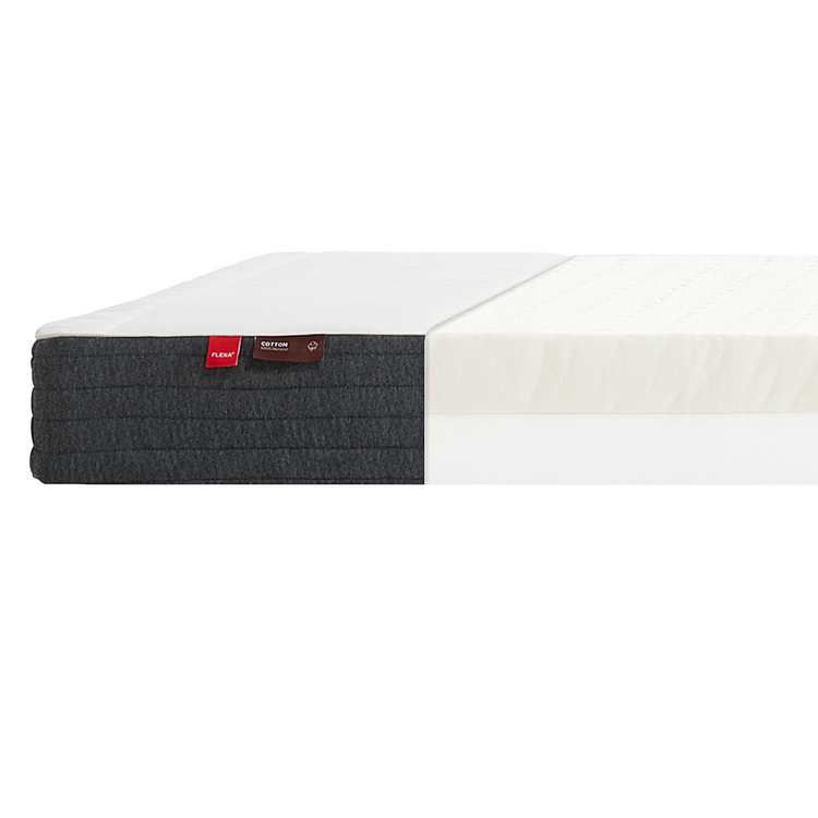 Flexa. Latex mattress, cotton cover, 190 x 90cm