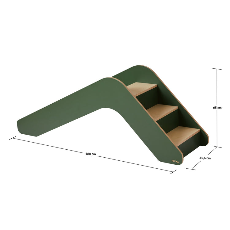 Flexa. The Wooden Slide dusty green