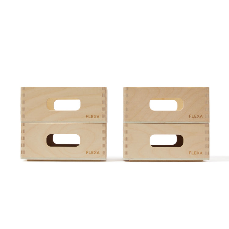 Flexa. Wooden Storage Box Set - mini