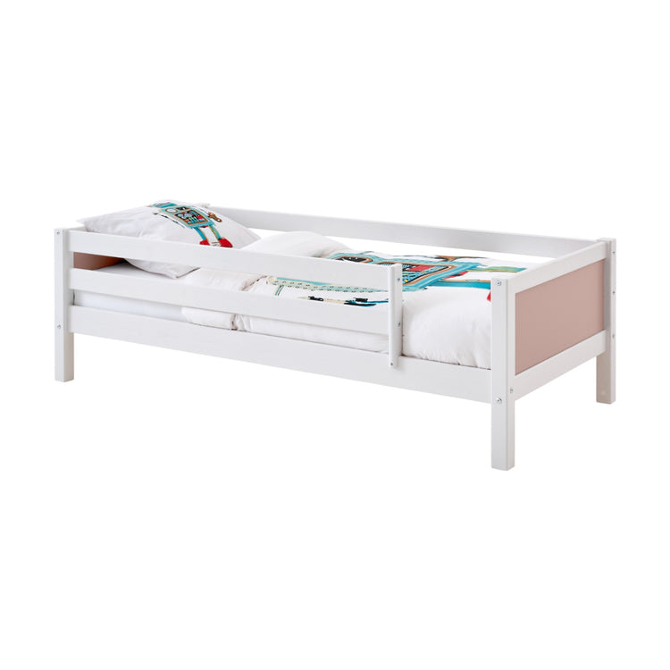 THUKA Nordic - Daybed with front safety rail - Colour (Rose) / White