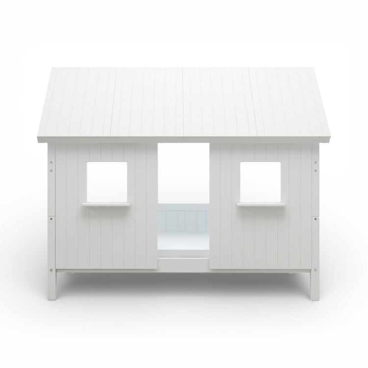 White panel bed. Back rails. House frame. House panel x2