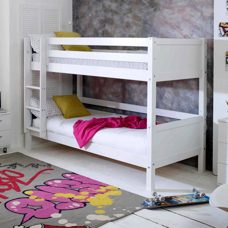 THUKA Nordic - White panel bunk bed