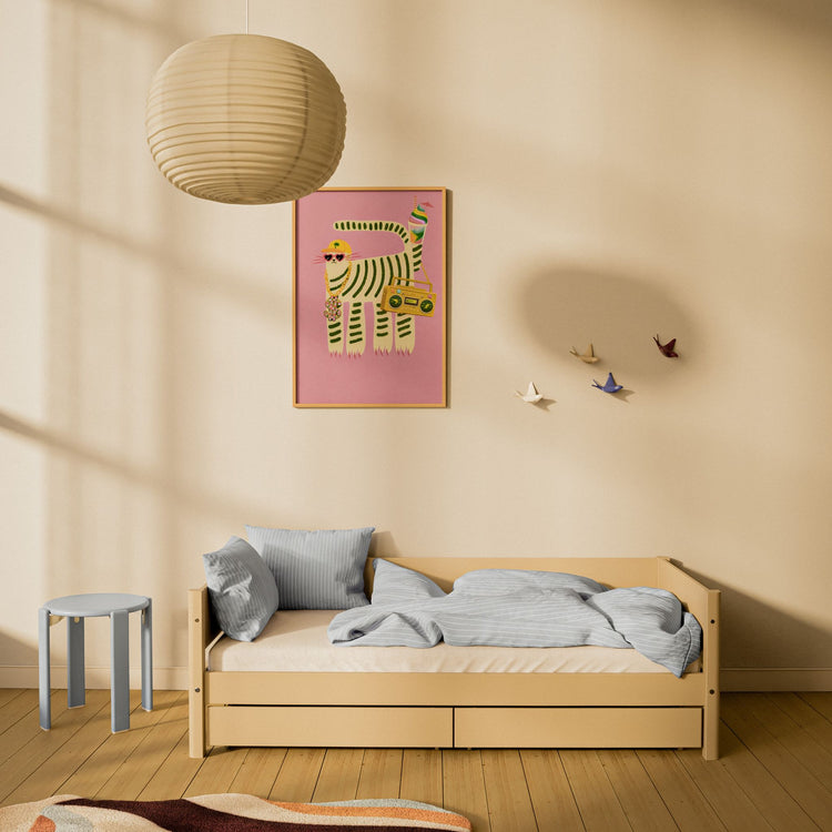 Flexa. White Sand daybed with drawers - 210cm - Sand