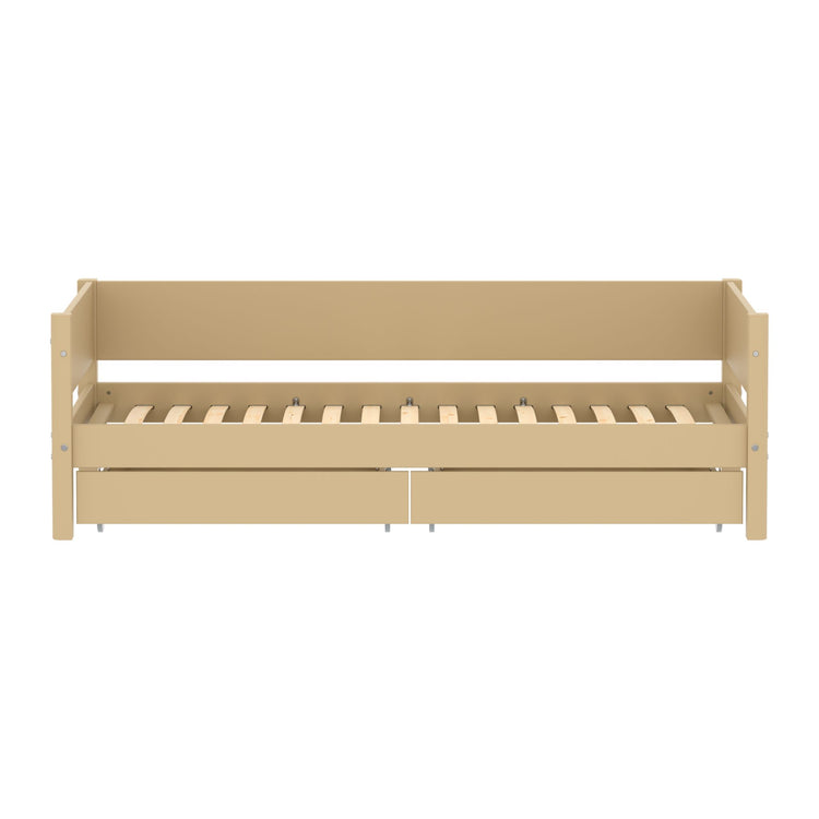 Flexa. White Sand daybed with drawers - 210cm - Sand