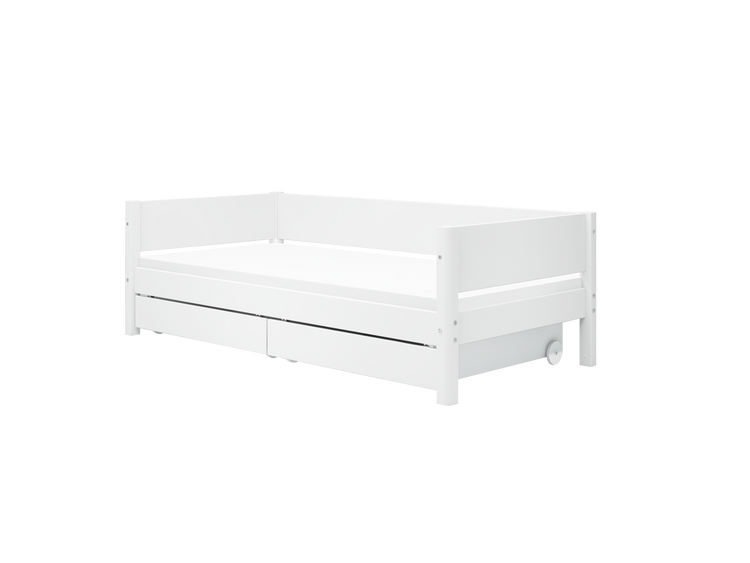 Flexa. White daybed with drawers - 210cm - White