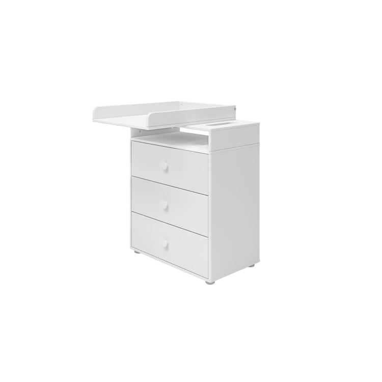 Flexa. Changing table, 3 drawers - White