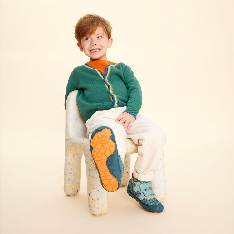 AFFENZAHN. Low Boot Knit Happy Bunny