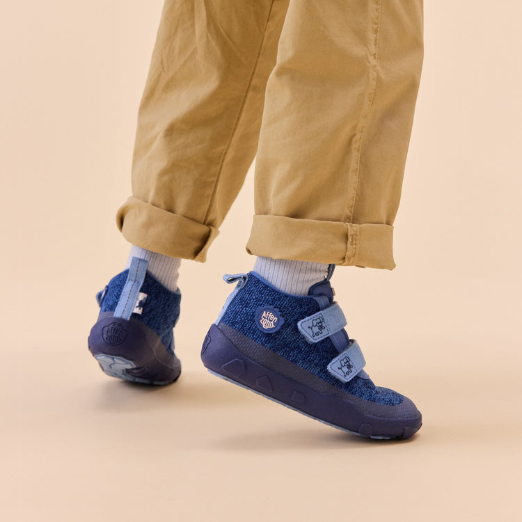 AFFENZAHN. Low Boot Knit Happy Elephant