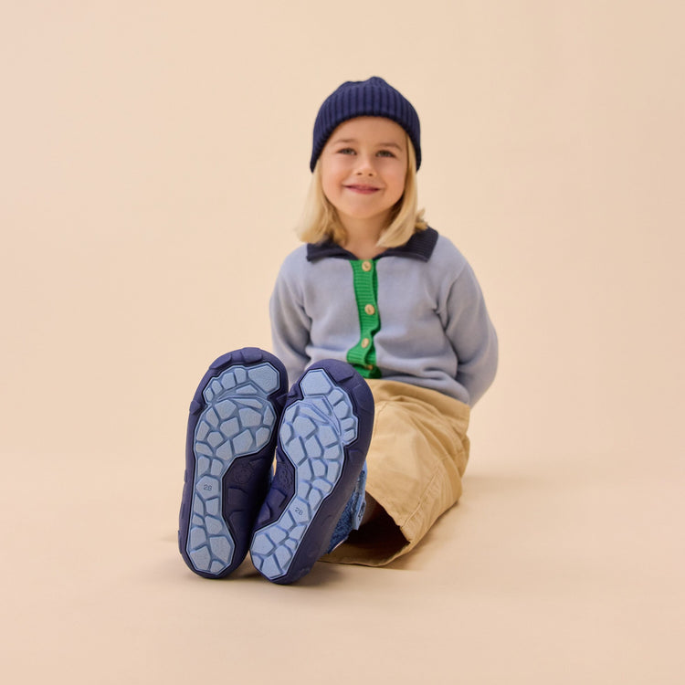 AFFENZAHN. Low Boot Knit Happy Elephant