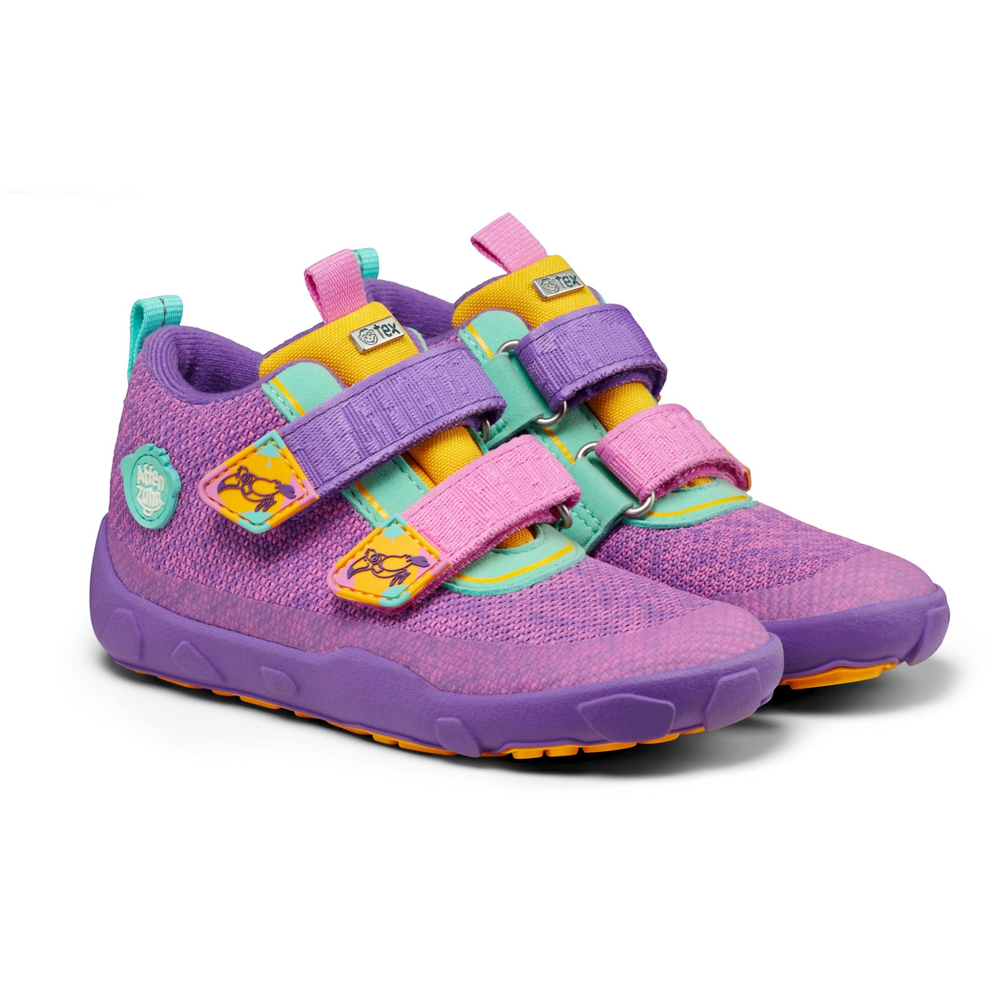 AFFENZAHN. Low Boot Knit Happy Creative Toucan