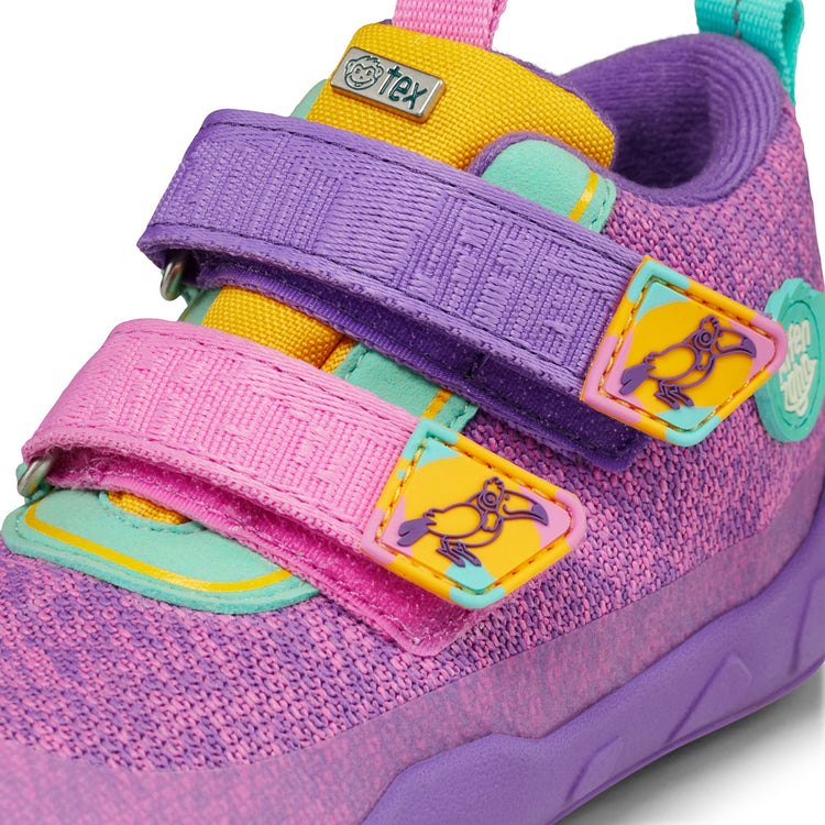 AFFENZAHN. Low Boot Knit Happy Creative Toucan