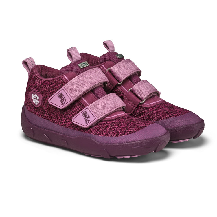 AFFENZAHN. Low Boot Knit Happy Otter
