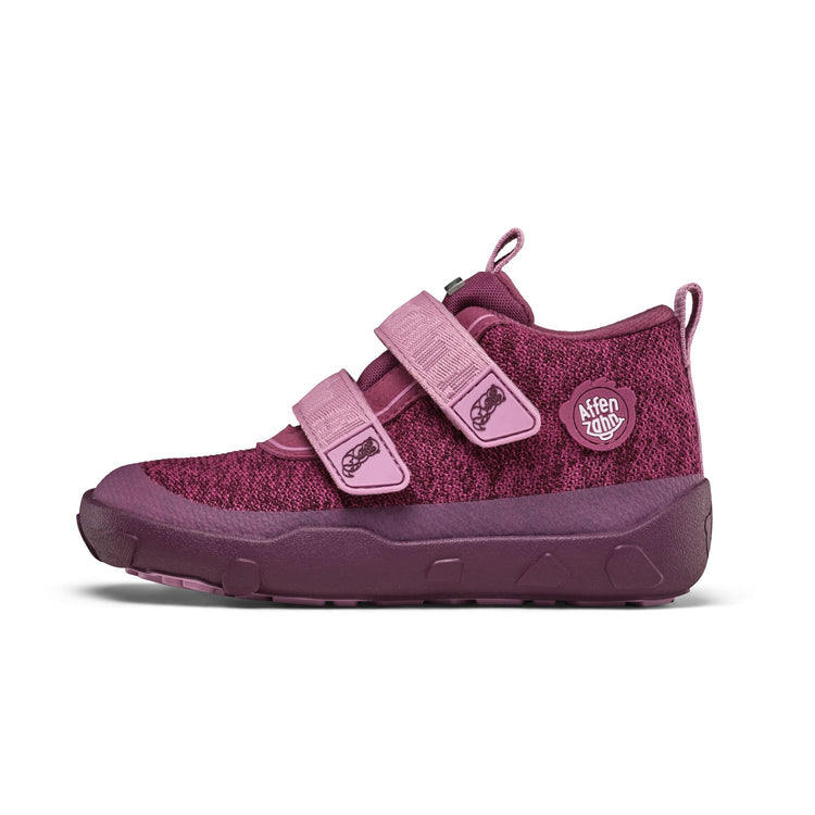 AFFENZAHN. Low Boot Knit Happy Otter