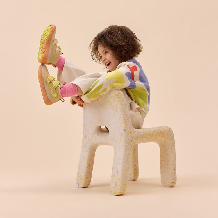 AFFENZAHN. Παιδικά μποτάκια Knit Happy Γατούλα - Νο 25