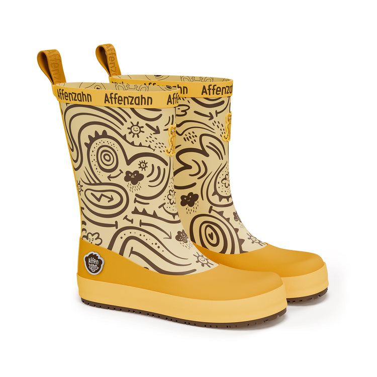 AFFENZAHN. Rain Boot Vegan Plashy Tiger