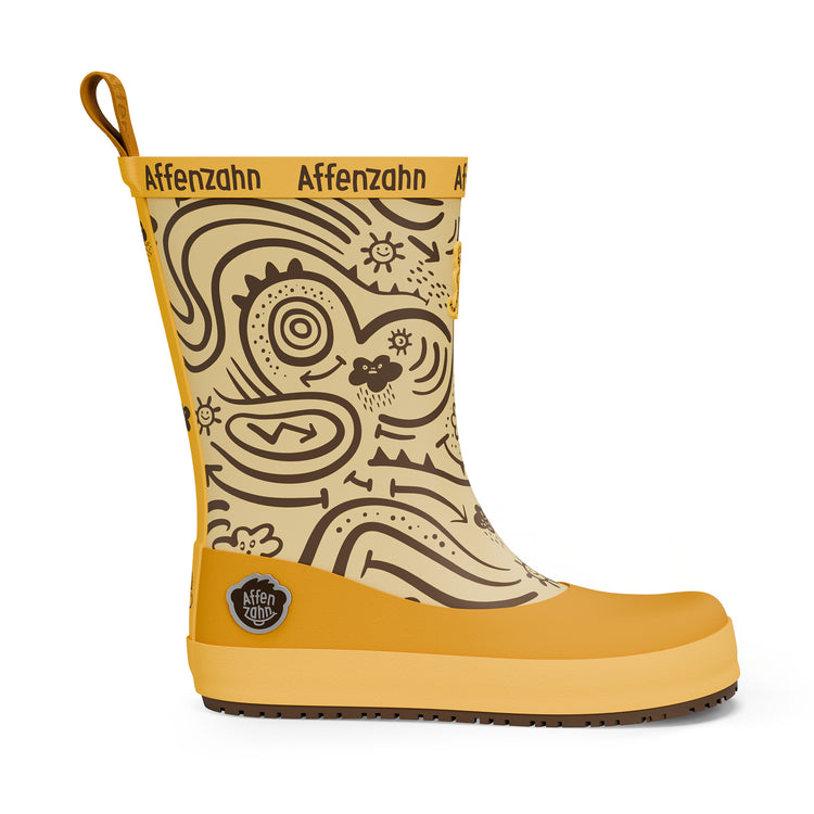 AFFENZAHN. Rain Boot Vegan Plashy Tiger