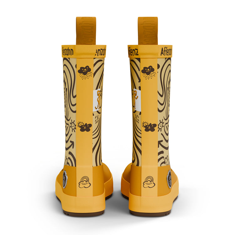 AFFENZAHN. Rain Boot Vegan Plashy Tiger