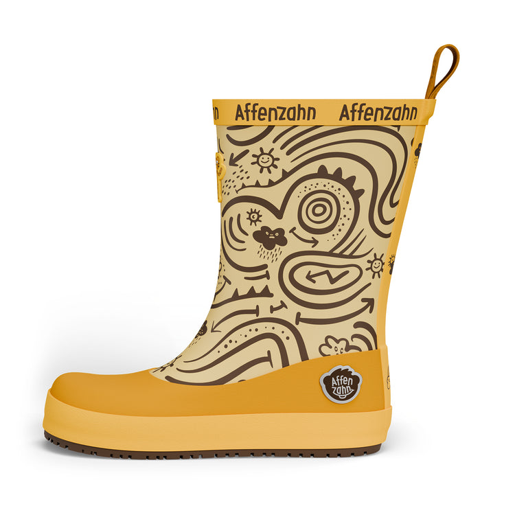 AFFENZAHN. Rain Boot Vegan Plashy Tiger