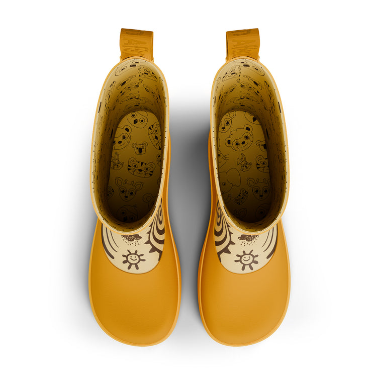AFFENZAHN. Rain Boot Vegan Plashy Tiger