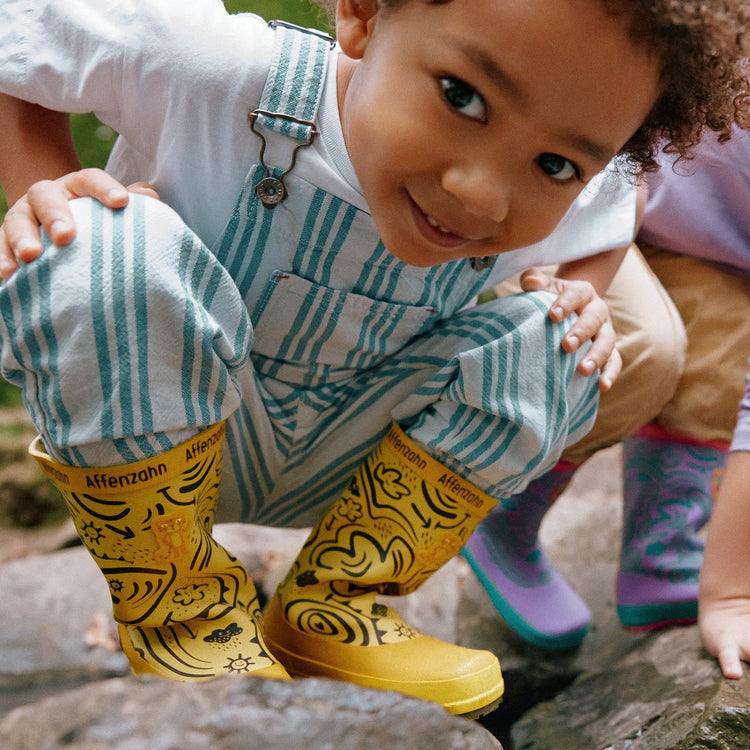 AFFENZAHN. Rain Boot Vegan Plashy Tiger