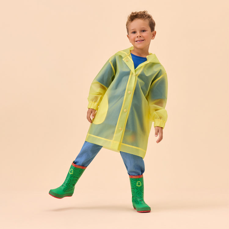 AFFENZAHN. Rain Boot Vegan Plashy Frog
