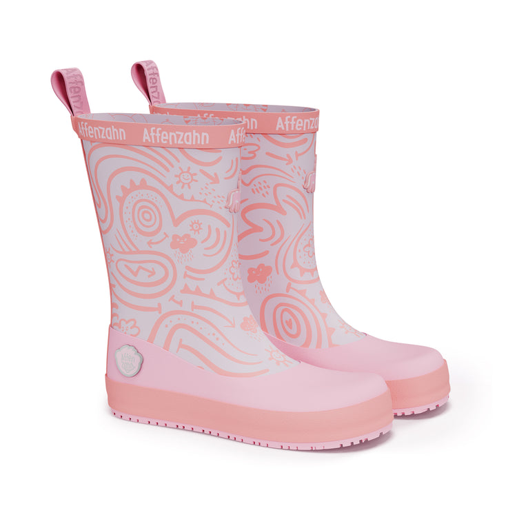 AFFENZAHN. Rain Boot Vegan Plashy Unicorn