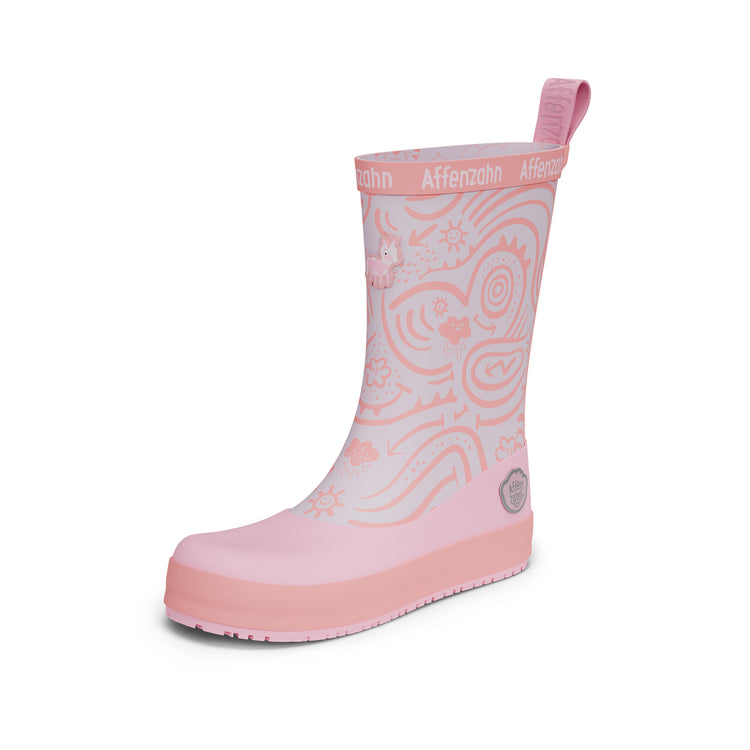 AFFENZAHN. Rain Boot Vegan Plashy Unicorn