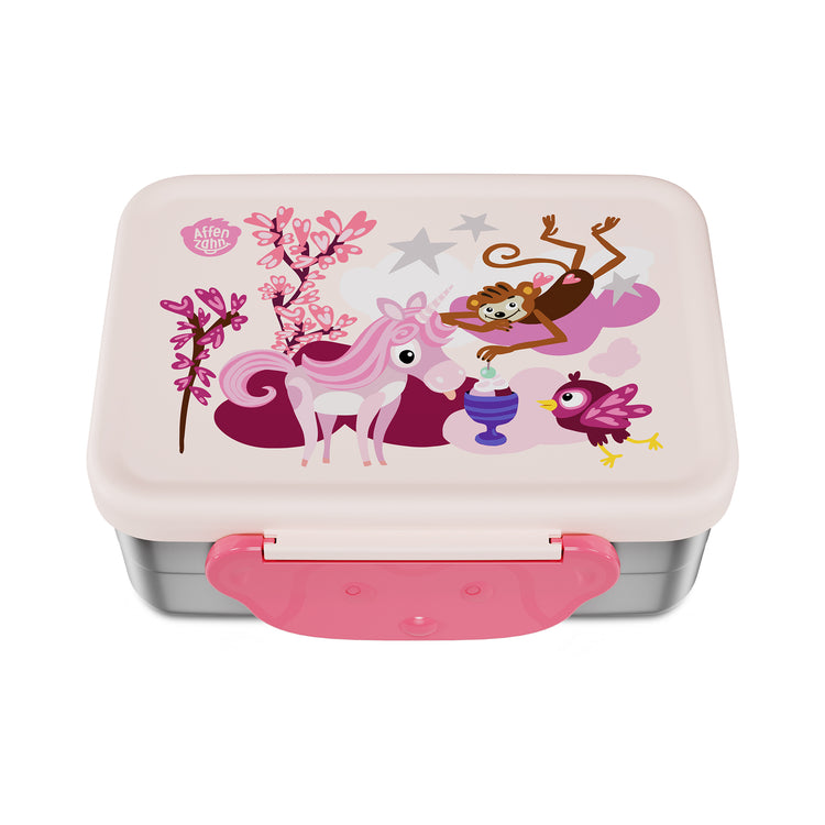 AFFENZAHN. Stainless steel lunchbox Fabulous fantasy world