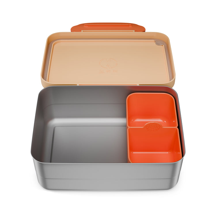 AFFENZAHN. Stainless steel lunchbox Sunny savannah