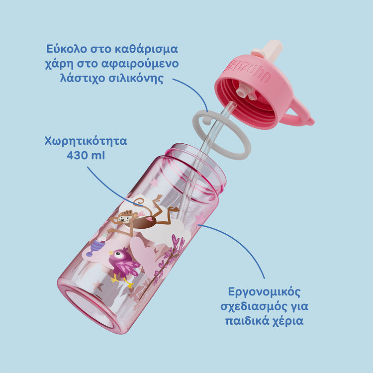 AFFENZAHN. Drinking bottle Fabulous fantasy world