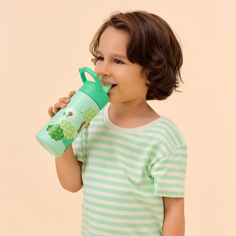 AFFENZAHN. Stainless steel bottle Mighty meadow