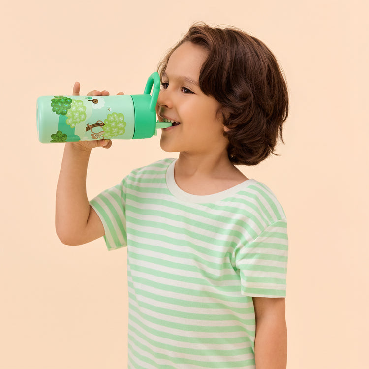 AFFENZAHN. Stainless steel bottle Mighty meadow