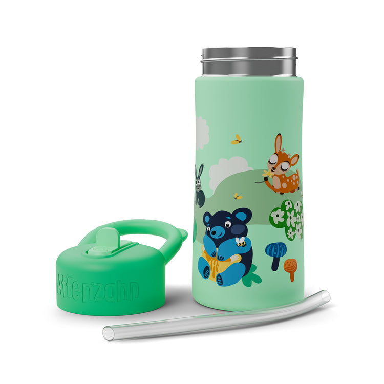 AFFENZAHN. Stainless steel bottle Mighty meadow