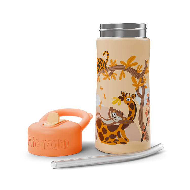AFFENZAHN. Stainless steel bottle Sunny savannah
