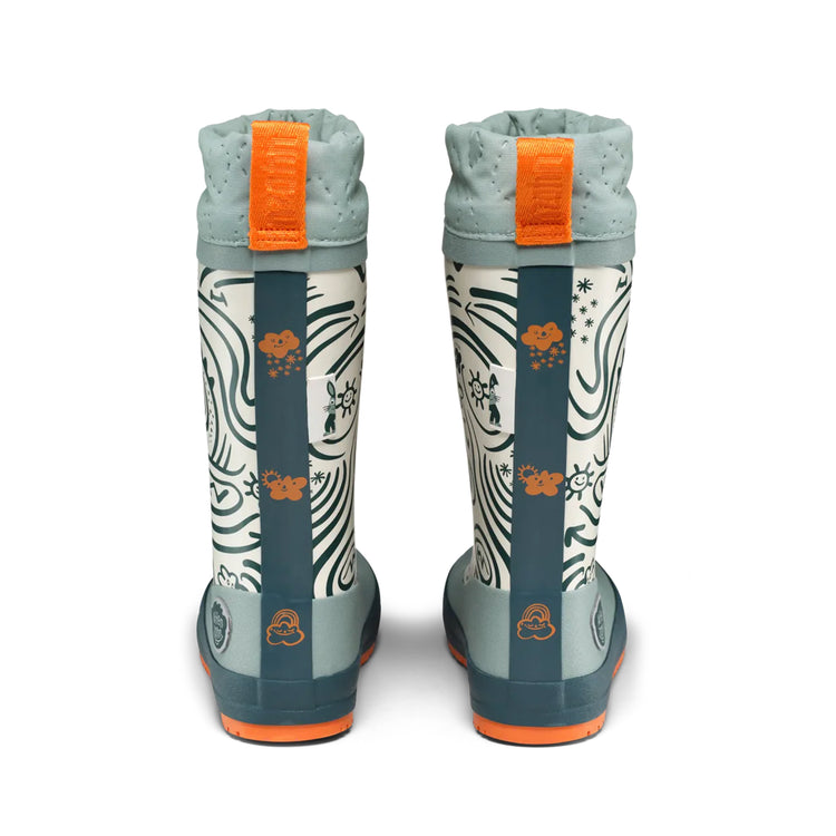 AFFENZAHN. Rain Boot Vegan Puddly Bunny